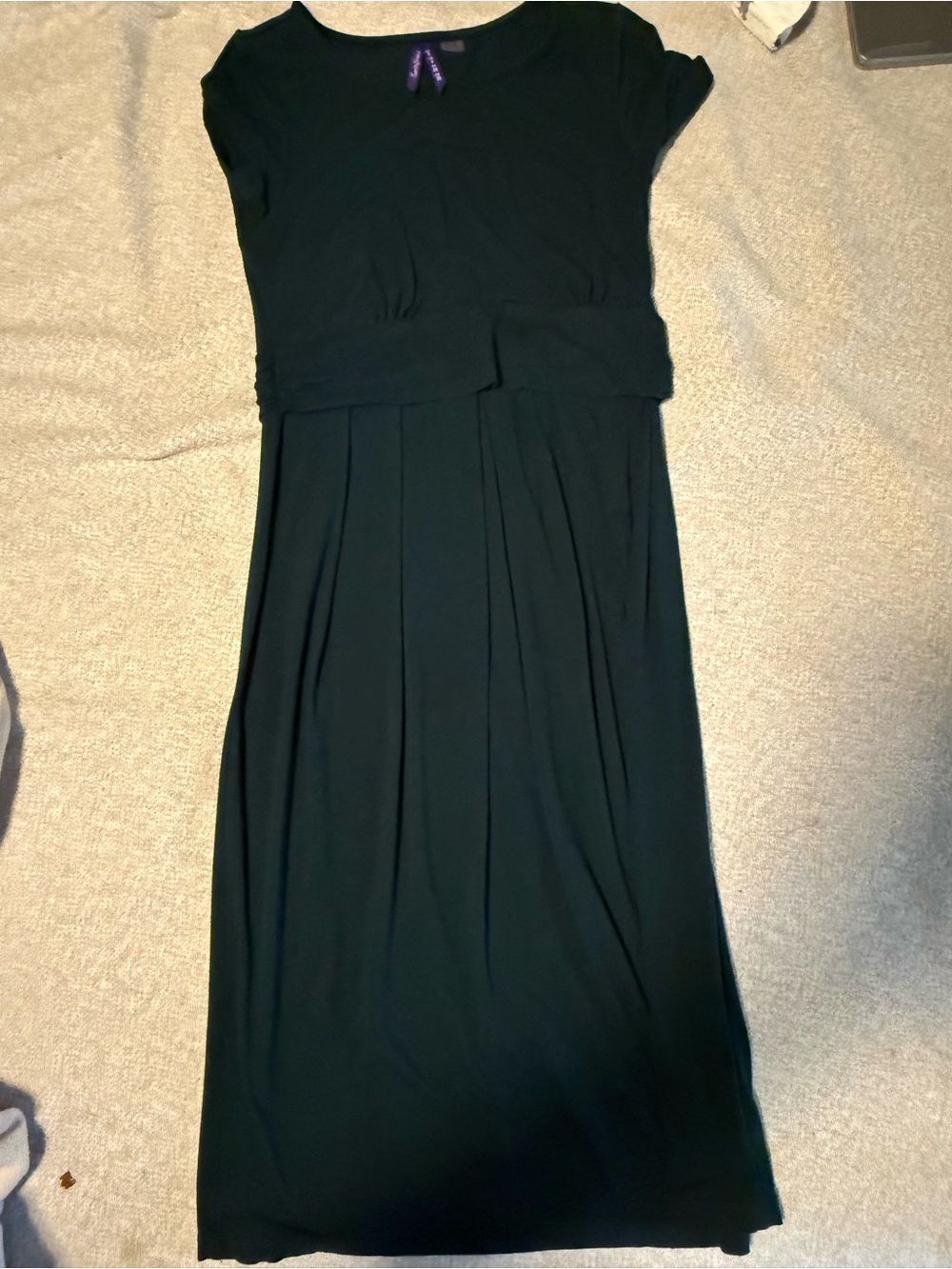 Seraphine Black Maxi Nursing Dress